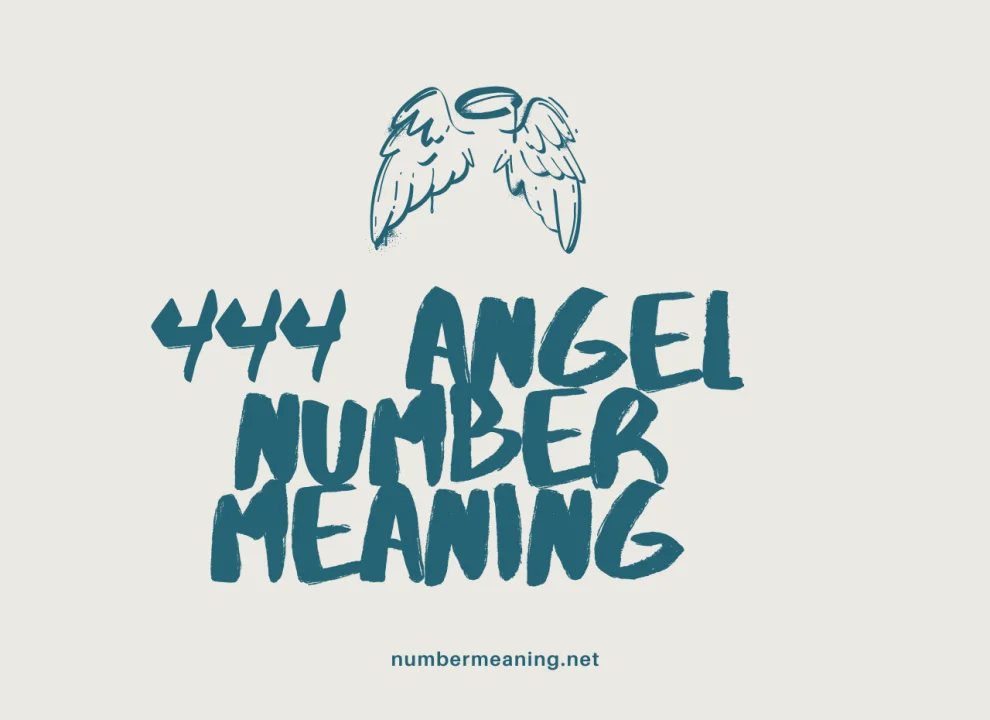 444 Angel Number Meaning