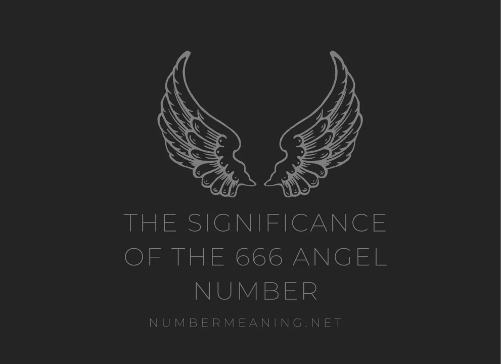 The Significance of the 666 Angel Number