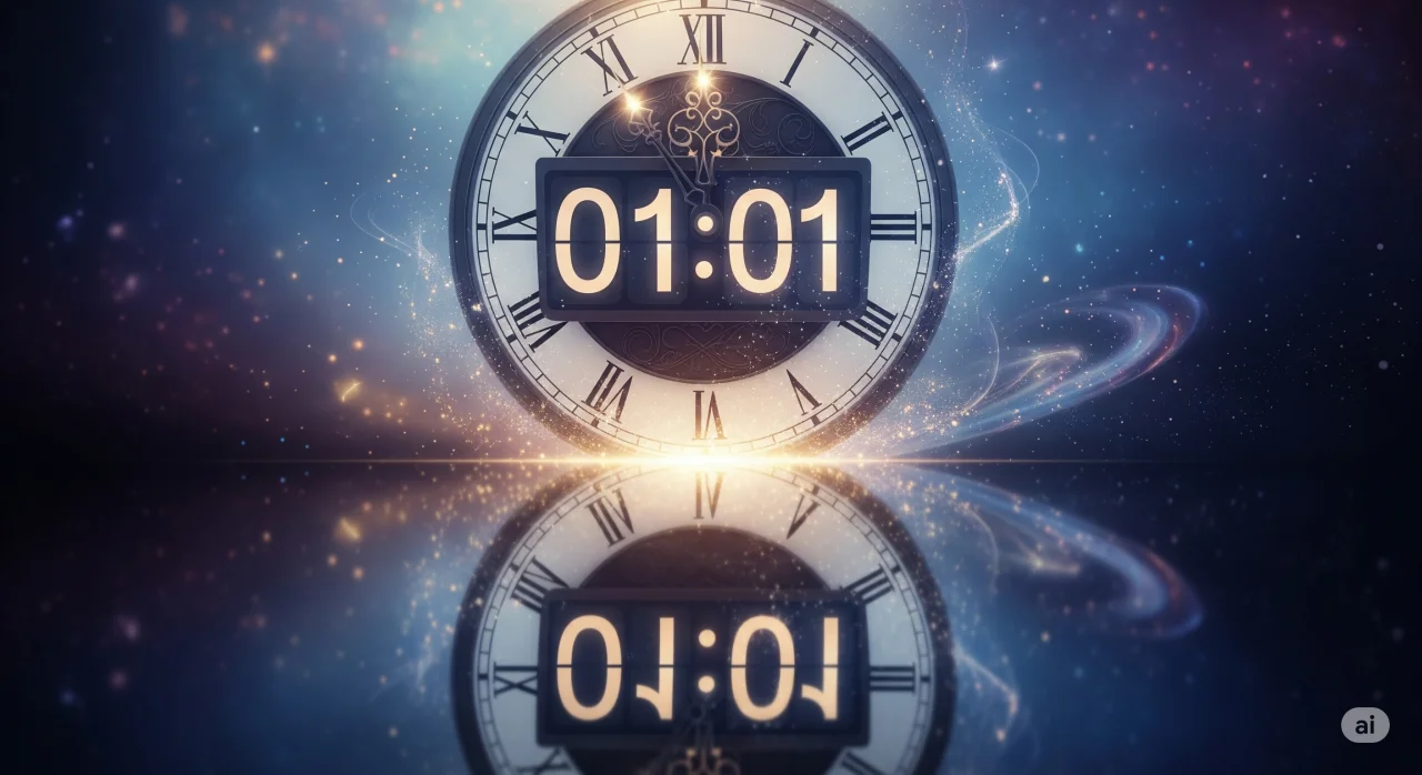 Meaning of 01:01 Time (01:01 Mirror Hour Meaning) Introduction